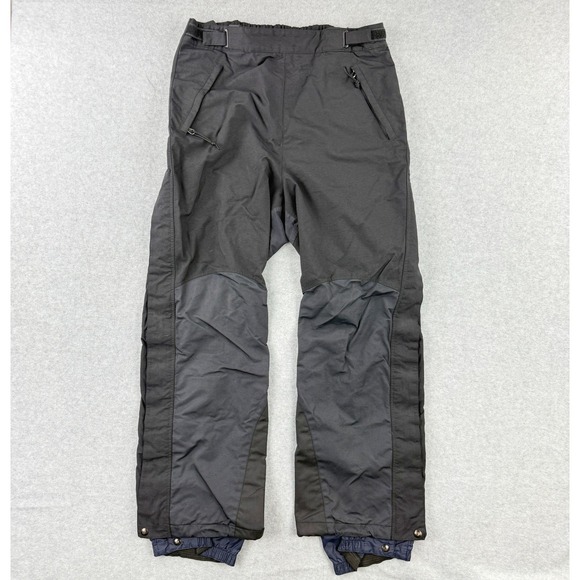 PATAGONIA Drop Seat Snow Ski Winter Pants Size 16 Womens Black 84221 - Picture 1 of 13